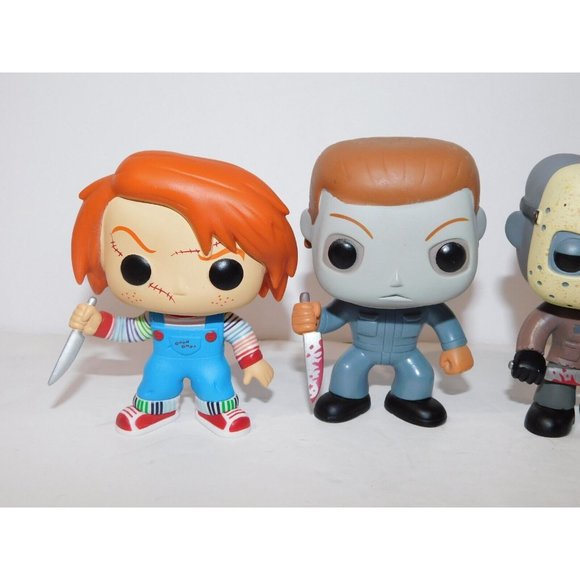 FUNKO POP Lot 7 Horror Figures Jason Freddie Pennywise Hannibal Exorcist - Picture 9 of 12